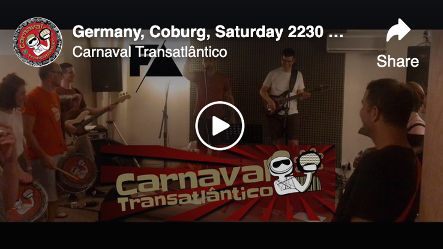 Carnaval Transatlântico shout out